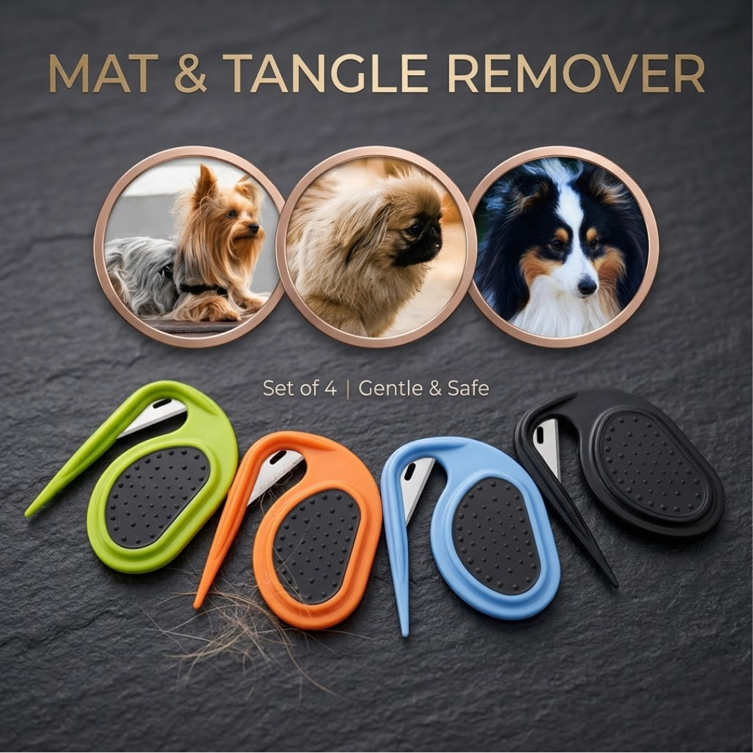 RSZZBยฎ Pain-Free Pet Dematting Comb | The Ultimate Tangle & Mat Remover