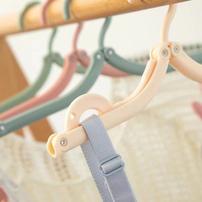 RSZZB® Space-Saving Collapsible Travel Hangers: Pack Light, Hang Anywhere