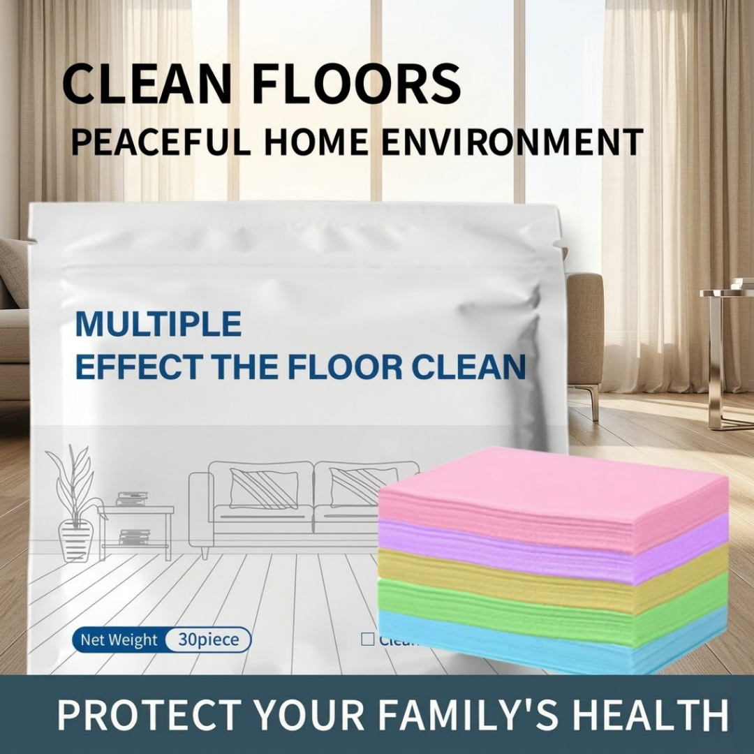 Floor Cleaning Tablets: Multi-Surface Cleaner for Hardwood, Laminate, Tile & RV Walls – Antibacterial, Deodorization & Maintenance