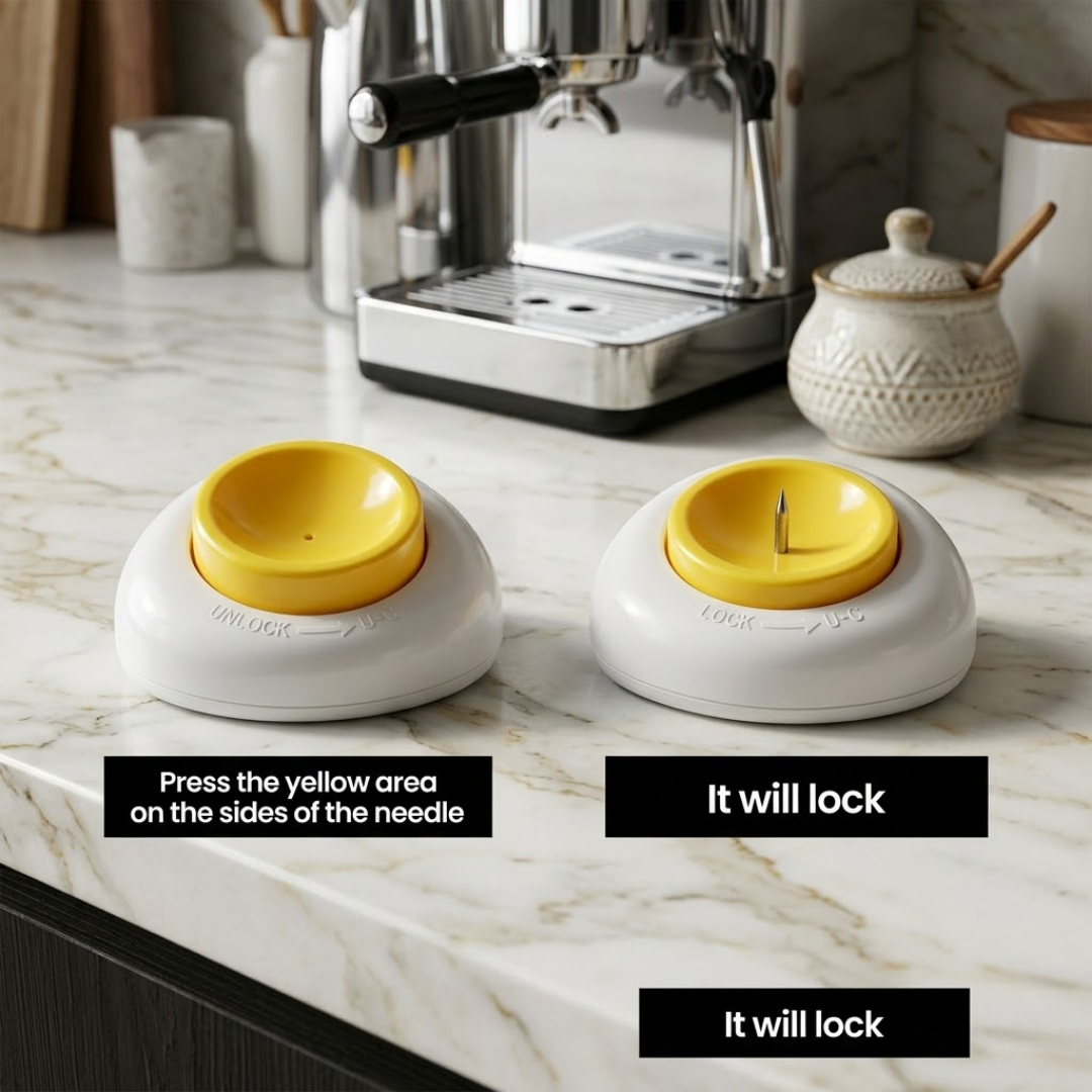 Kitchen Egg Hole Puncher: Anti-burst Design for Boiled & Steamed Eggs
