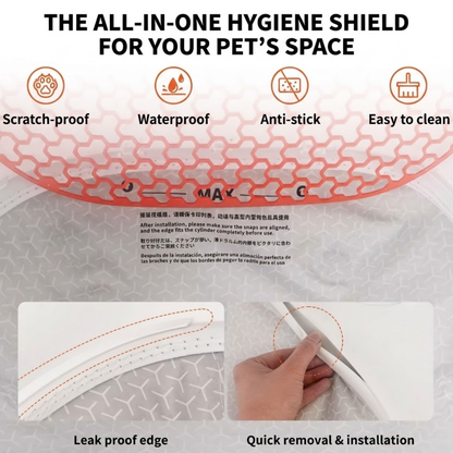 Premium Anti-Stick Silicone Liner for PETKIT PURAMAX | Scratch-Proof & Leak-Free Cat Litter Mat