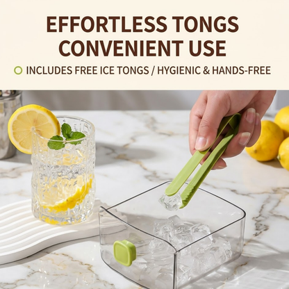 🧊 The Ultimate Press & Release Ice Cube Maker Station