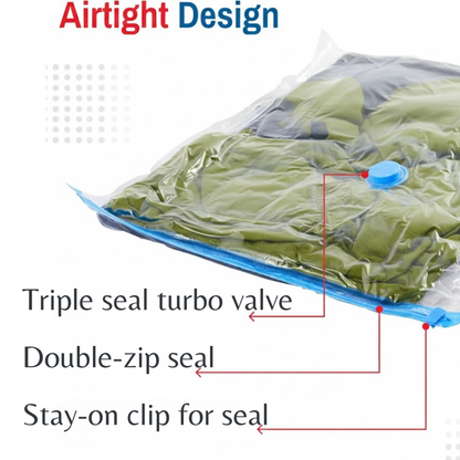 RSZZB® Vacuum Bag Storage with Electic Pump