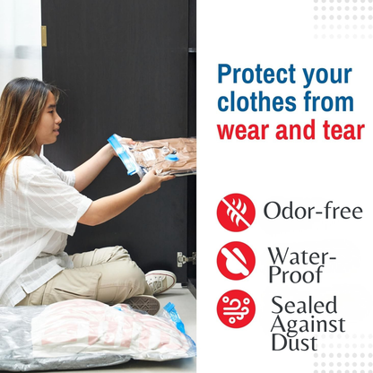 RSZZB® Vacuum Bag Storage with Electic Pump