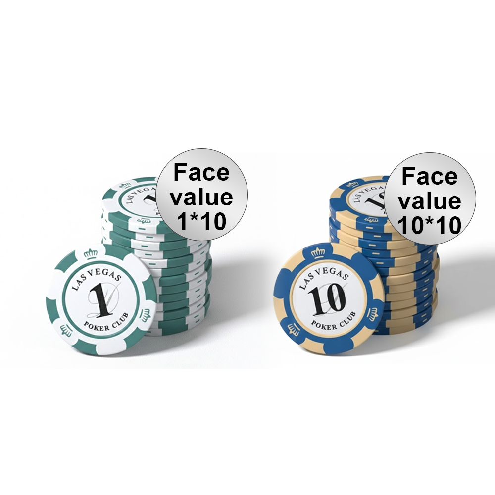 MCOIKY® Royal Elite Clay Poker Chips