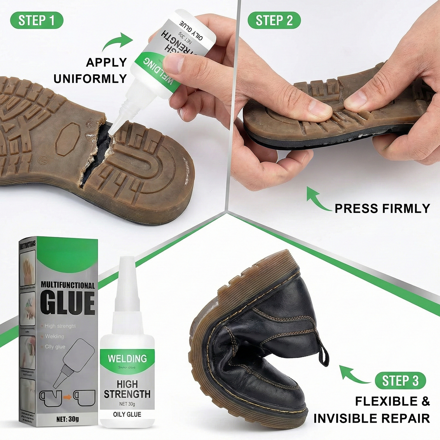 Dobshow® Multipurpose Super Glue Welding High-strength Oily Glue