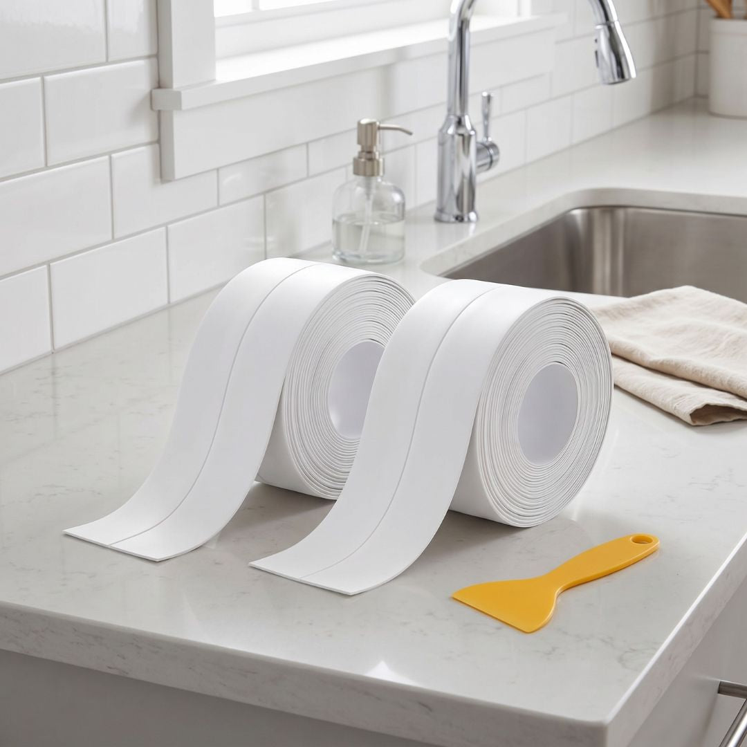 Waterproof Self-Adhesive Caulk Strip for Kitchen & Bathroom Sealing