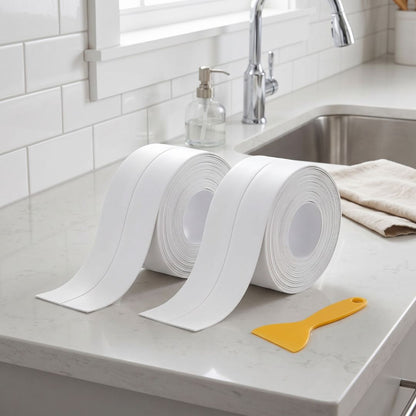 Waterproof Self-Adhesive Caulk Strip for Kitchen & Bathroom Sealing