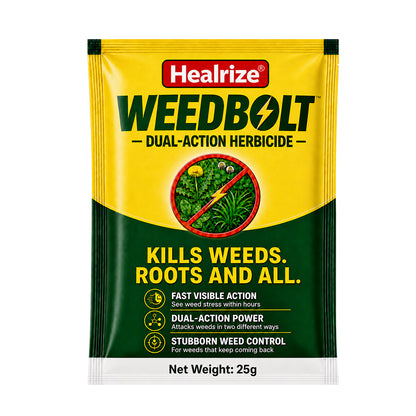 Healrize® WeedBolt Dual-Action Herbicide⚡ Fast-acting dual-action power for tough, stubborn weeds.