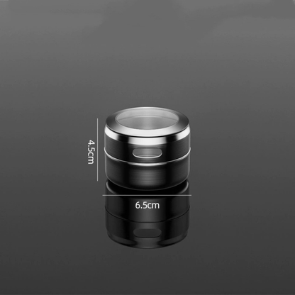 RSZZB® Stainless Steel Magnetic Spice Jars | Space-Saving Kitchen Organizer ✨ Set for 4pcs