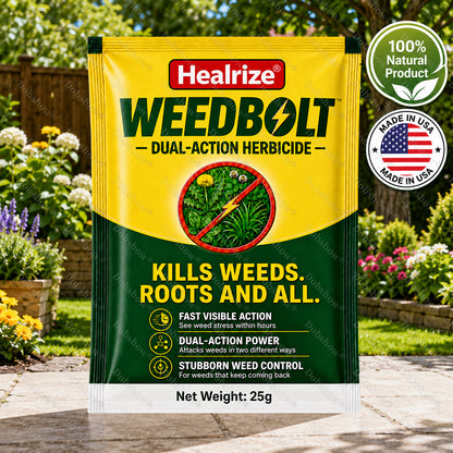 Healrize® WeedBolt Dual-Action Herbicide⚡ Fast-acting dual-action power for tough, stubborn weeds.