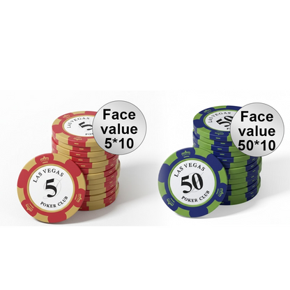 MCOIKY® Royal Elite Clay Poker Chips