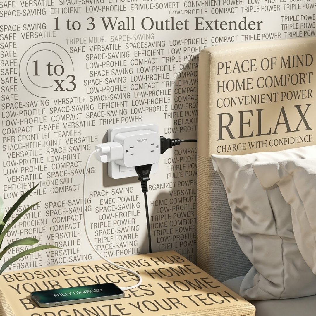 RSZZB® The Ultimate Wireless Power Extension Converter for Your Home