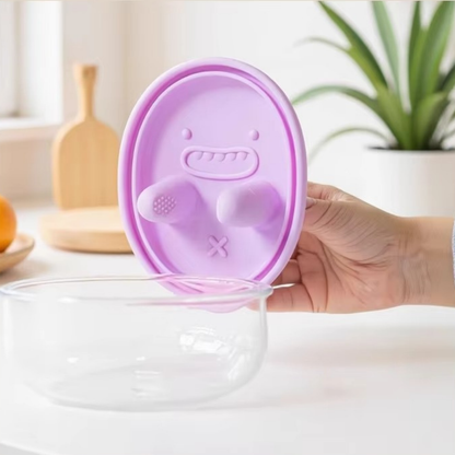 RSZZB® Snack Buddy Monster Bowls | Fun, Spill-Proof & Travel-Ready Containers