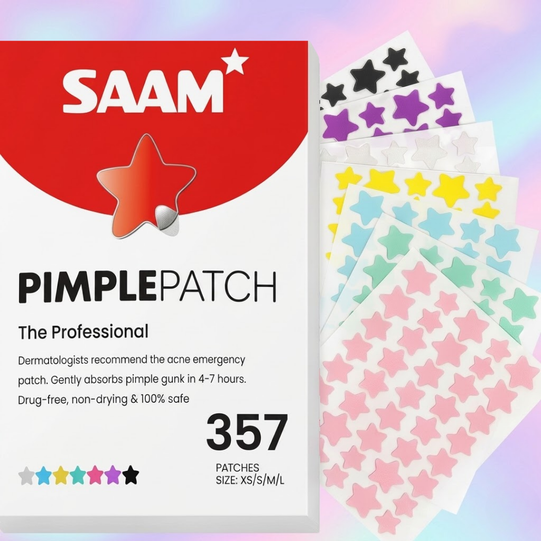 🌟 Starter Pack - 1 Box (357 Patches) | Banish Breakouts Fast