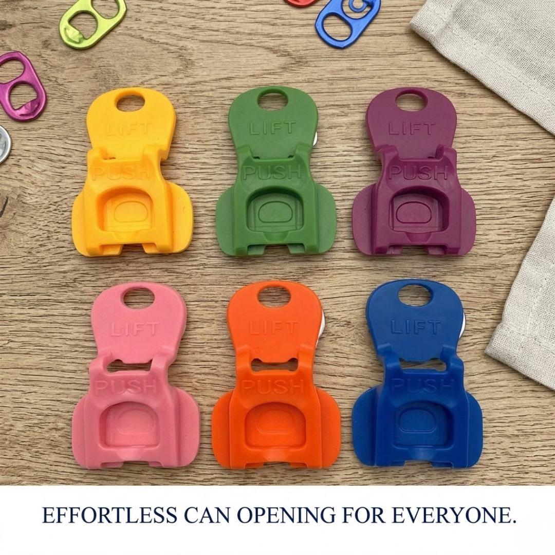 Ultimate Beverage Barricade & Easy Can Opener | Protect Nails & Keep Bugs Out!