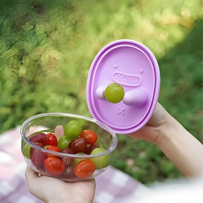 RSZZB® Snack Buddy Monster Bowls | Fun, Spill-Proof & Travel-Ready Containers