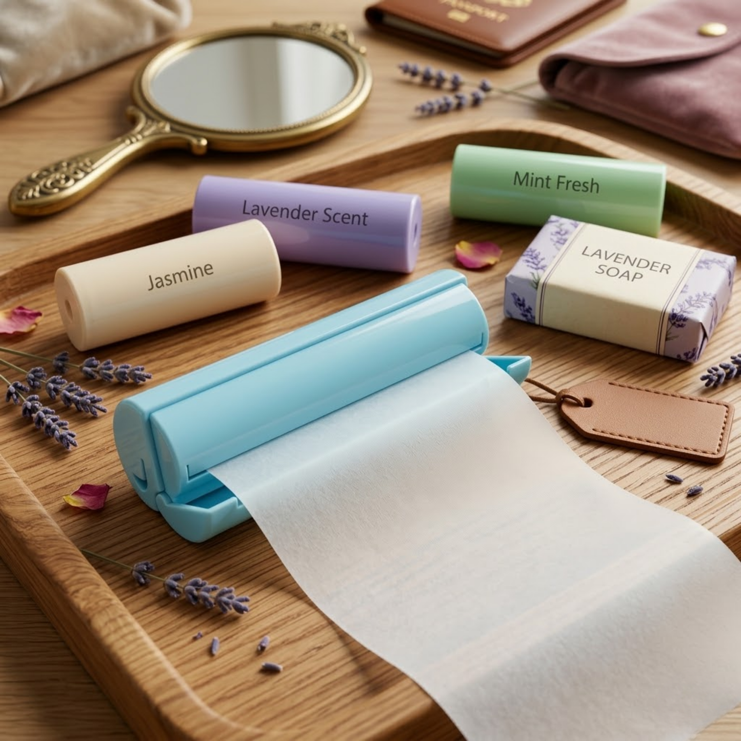 RSZZB® Portable Travel Soap Tablets: Soluble & Disposable Hand Wash