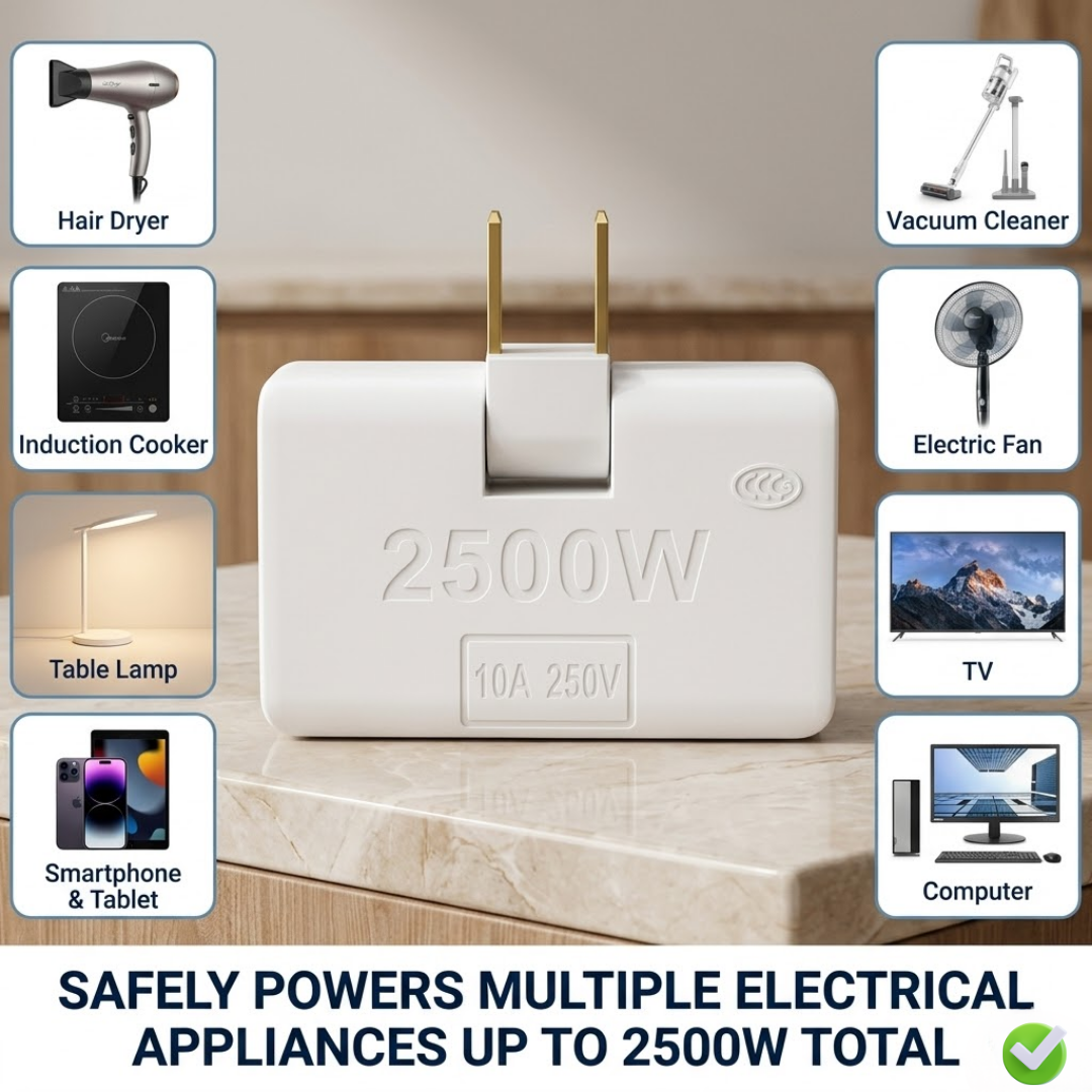 RSZZB® The Ultimate Wireless Power Extension Converter for Your Home
