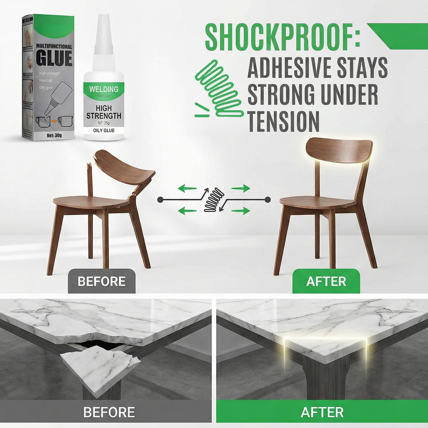 Dobshow® Multipurpose Super Glue Welding High-strength Oily Glue