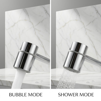 RSZZB® Robotic Arm Universal Faucet with Rotatable Spout Extension