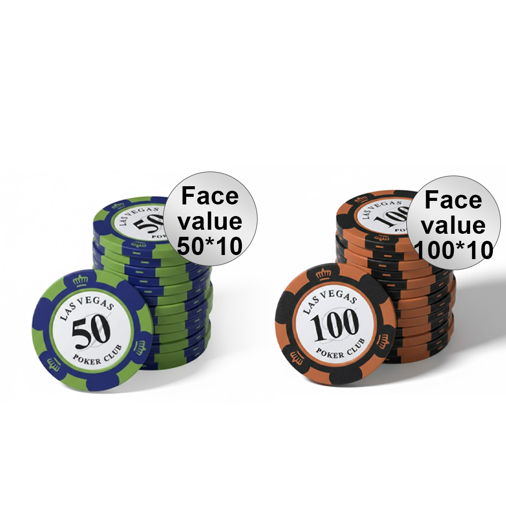 MCOIKY® Royal Elite Clay Poker Chips