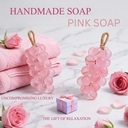 Handcrafted Aromatherapy Grape Soap | Natural Cleansing & Stylish Decor
