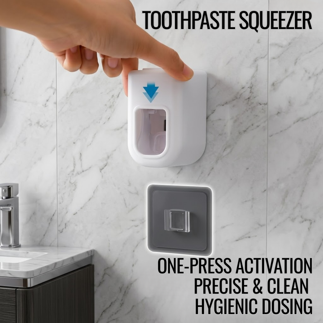 RSZZB® Automatic toothpaste squeezer wall-mounted punch-free