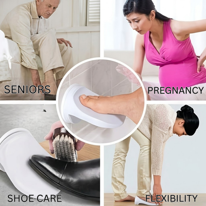 RSZZB® Bathroom Suction Cup Foot Pedal | Home Bath Footstool Board