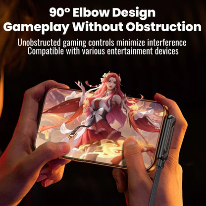 RSZZB® Level Up Your Charge: The Ultimate Gaming-Optimized Cable and Stand Duo