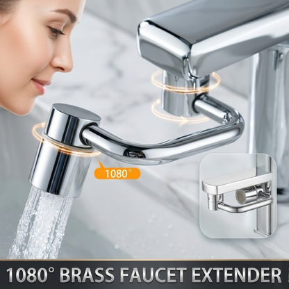RSZZB® Robotic Arm Universal Faucet with Rotatable Spout Extension