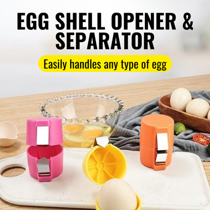 RSZZB® 2026 Handheld Egg Beater, Opener & Separator for Home Kitchens