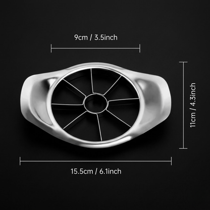 RSZZB® Blade Stainless Steel Apple & Fruit Slicer | Effortless Corer & Divider Tool