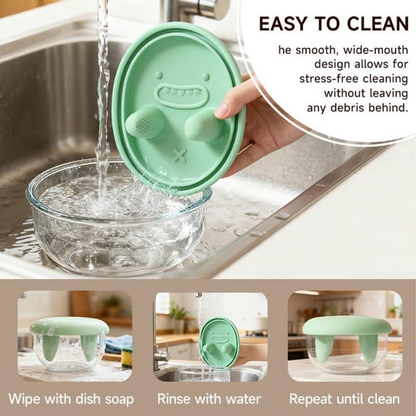 RSZZB® Snack Buddy Monster Bowls | Fun, Spill-Proof & Travel-Ready Containers
