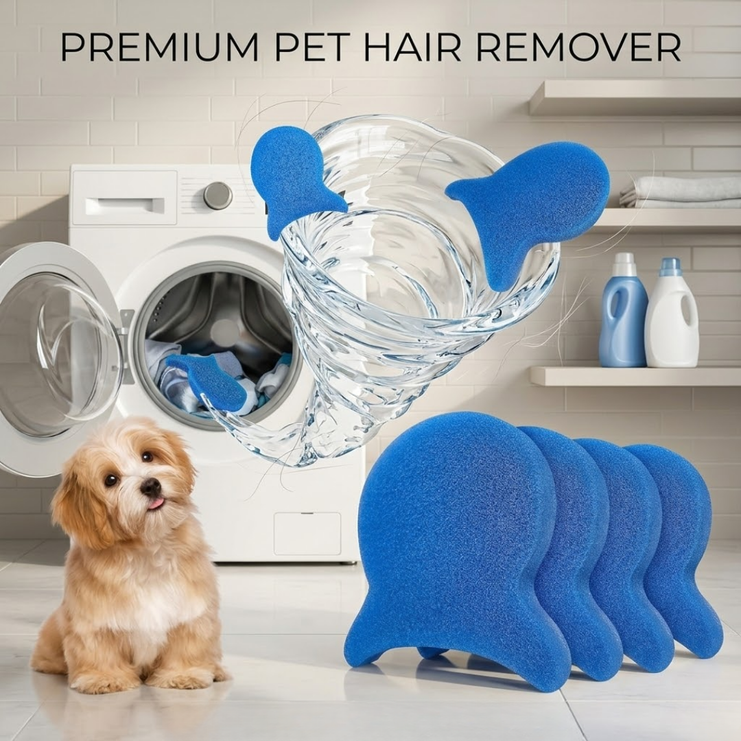 RSZZB®  Sticky Hair Artifact for Washing Machines: Reusable Lint & Pet Hair Catcher for Clothes