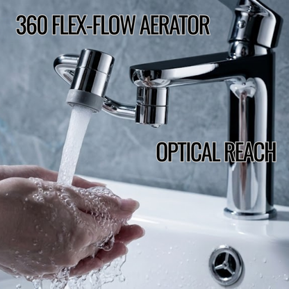 RSZZB® Robotic Arm Universal Faucet with Rotatable Spout Extension