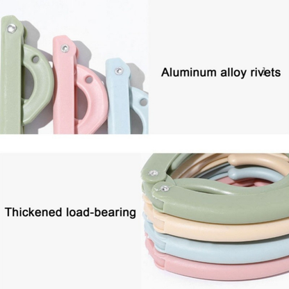 RSZZB® Space-Saving Collapsible Travel Hangers: Pack Light, Hang Anywhere
