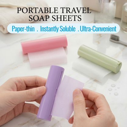 RSZZB® Portable Travel Soap Tablets: Soluble & Disposable Hand Wash
