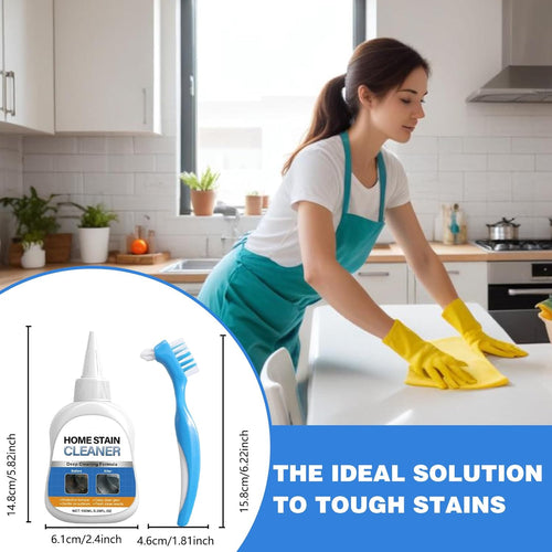 Say Goodbye to Stubborn Mold!  Miracle Mold Remover Gel + Scrub Brush | Best for Shower Caulk, Tile & Washer Seals (7oz)