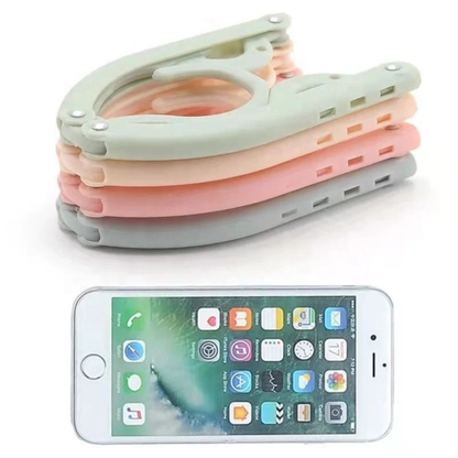 RSZZB® Space-Saving Collapsible Travel Hangers: Pack Light, Hang Anywhere