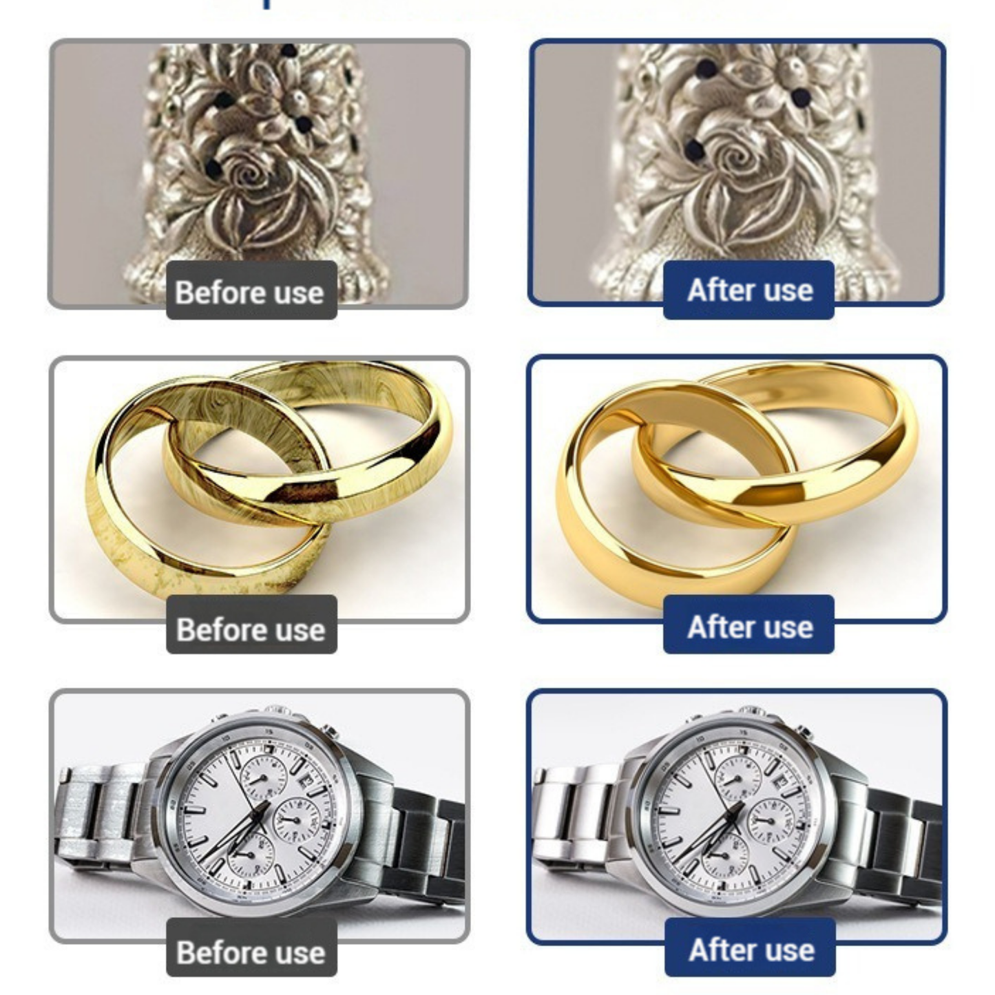 RSZZB® All-in-One Jewelry Cleaner Spray for Diamonds, Gold & Silver