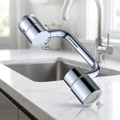RSZZB® Robotic Arm Universal Faucet with Rotatable Spout Extension