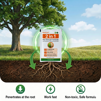 ✨U.S. 𝙊𝙛𝙛𝙞𝙘𝙞𝙖𝙡 𝙎𝙩𝙤𝙧𝙚 | Healrize® 2-in-1 Max Strength Herbicide:𝐅𝐚𝐬𝐭 𝐀𝐜𝐭𝐢𝐧𝐠 𝐑𝐞𝐬𝐮𝐥𝐭𝐬 on Glyphosate-Resistant Weeds