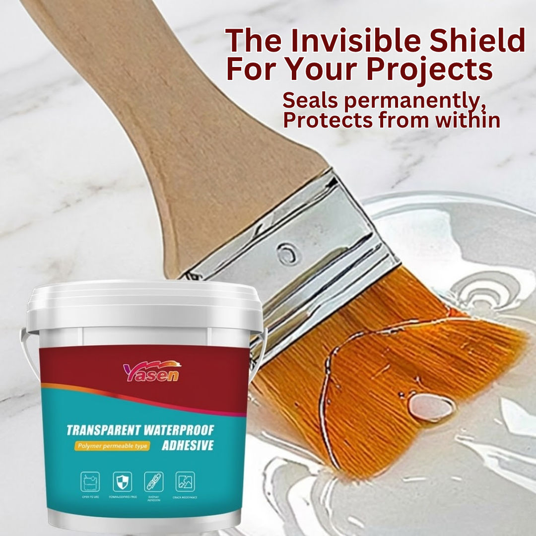 Invisible Waterproof Sealant | Deep Penetrating Anti-Leak Adhesive Shield