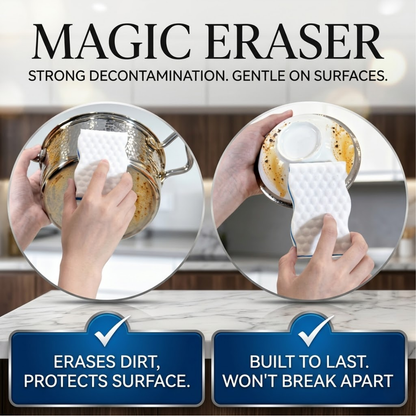 RSZZB® M. Neat Upgrade Melamine Sponge - 3X Density Premium Magic Eraser