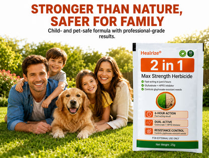 ✨U.S. 𝙊𝙛𝙛𝙞𝙘𝙞𝙖𝙡 𝙎𝙩𝙤𝙧𝙚 | Healrize® 2-in-1 Max Strength Herbicide:𝐅𝐚𝐬𝐭 𝐀𝐜𝐭𝐢𝐧𝐠 𝐑𝐞𝐬𝐮𝐥𝐭𝐬 on Glyphosate-Resistant Weeds