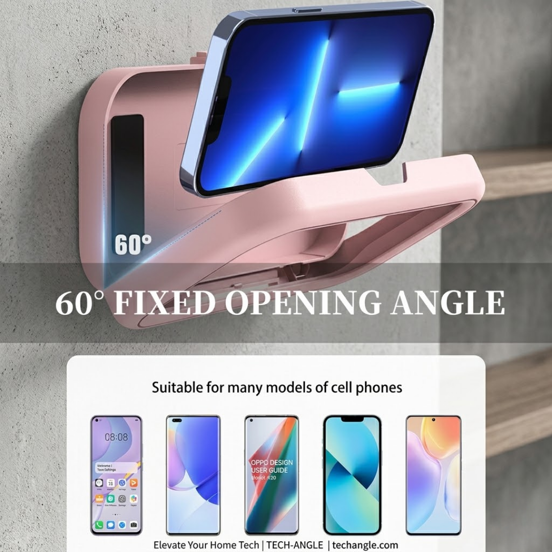 RSZZB® Premium 360° Waterproof Shower Phone Holder | Anti-Fog & Touch Responsive Screen