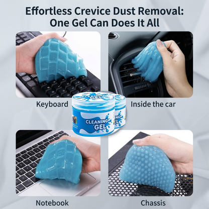 RSZZB® Ultimate Magic Cleaning Gel | Reusable Dust & Grime Remover for Car & Electronics