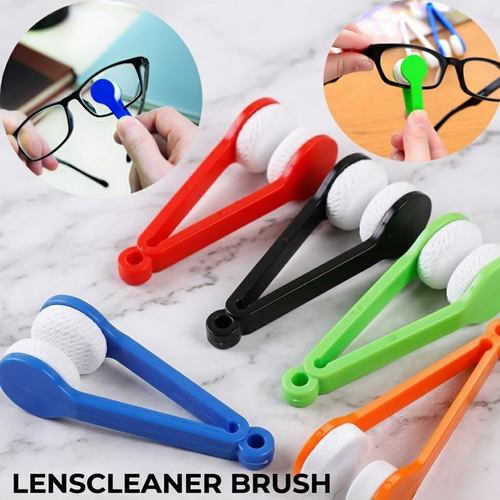 RSZZB®  2-in-1 Microfiber Lens Cleaner Brush | Scratch-Free Care for Eyewear & Cameras