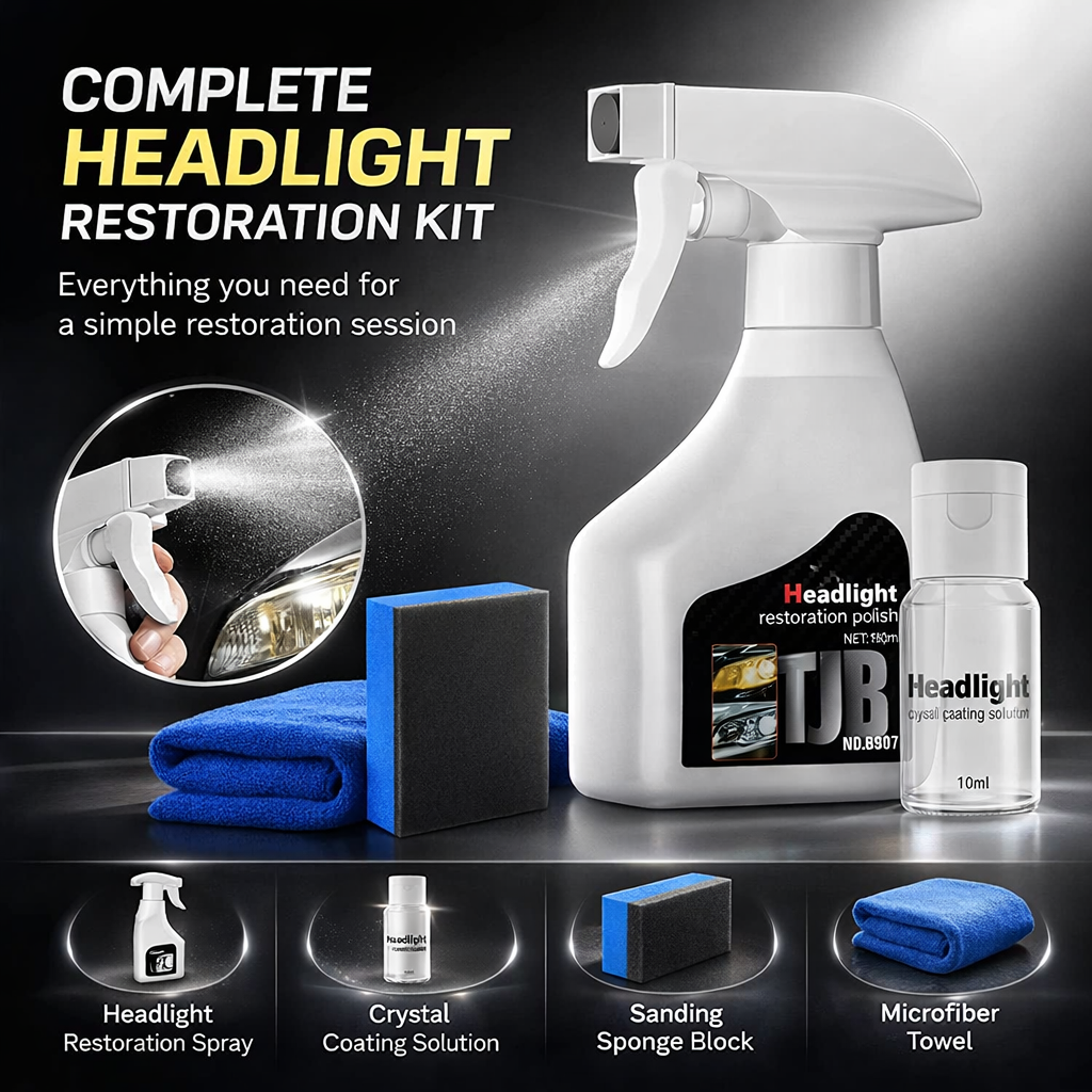 Complete Restoration Kit 🧰1 Kit – All-in-One + Cloth 🧽Special Offer